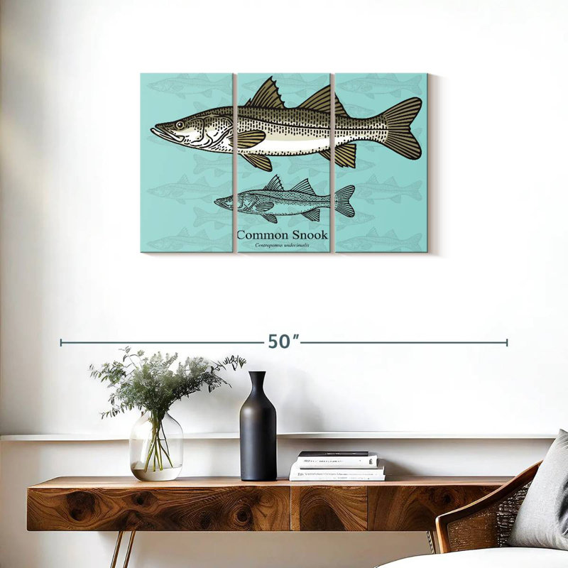 Snook commun de Brampt, H 20 po x l 33 po
