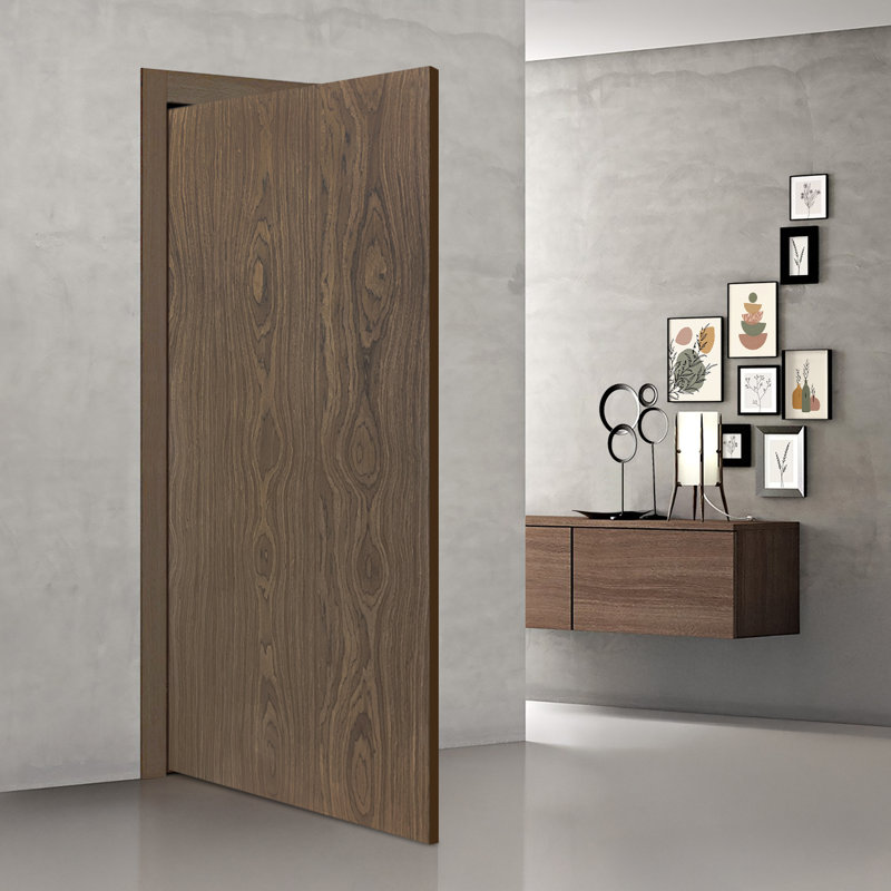 Dalle de porte intérieure en noyer, 34 po x 96 po