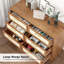 Commode à tiroirs en bois Burlap Design