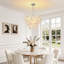 Friedhardt 5-Light Dimmable Tiered Chandelier with Textured Crystal