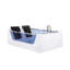 Depuy 1800mm x 1070mm Whirlpool Acrylic Bathtub with Tap