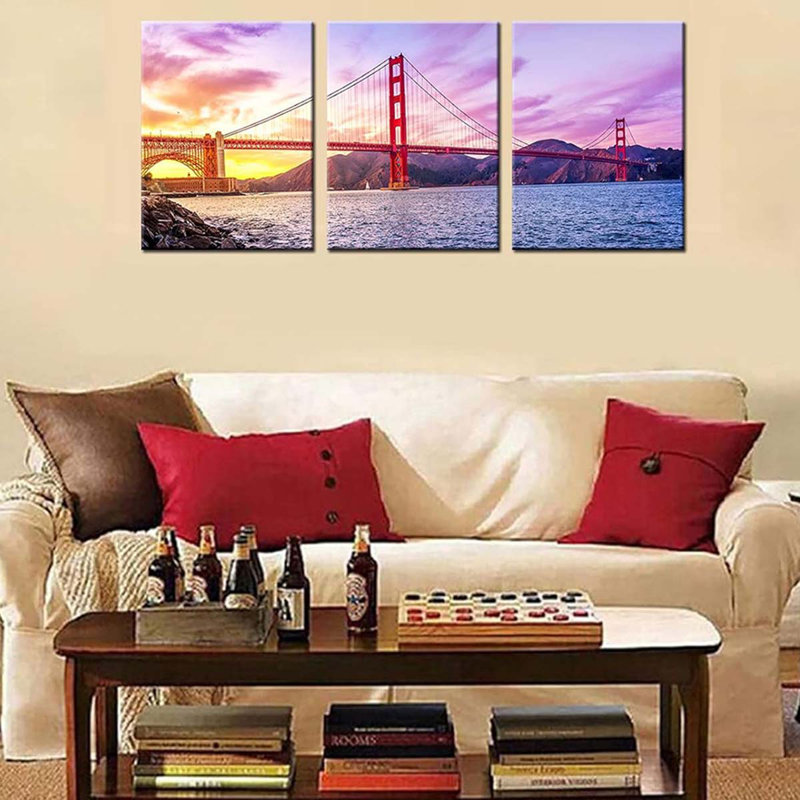 3 Piece Wrapped Canvas Print
