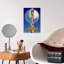 Alaskan Totem Moon Traditional Abstract Contemporary Landscape Nature Wall Art Print 1 Piece Wrapped Canvas Wall Art-405554283