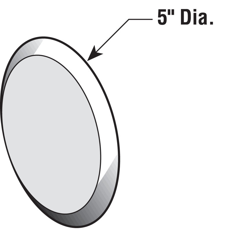 Prime-Line Vinyl Handle Bumper