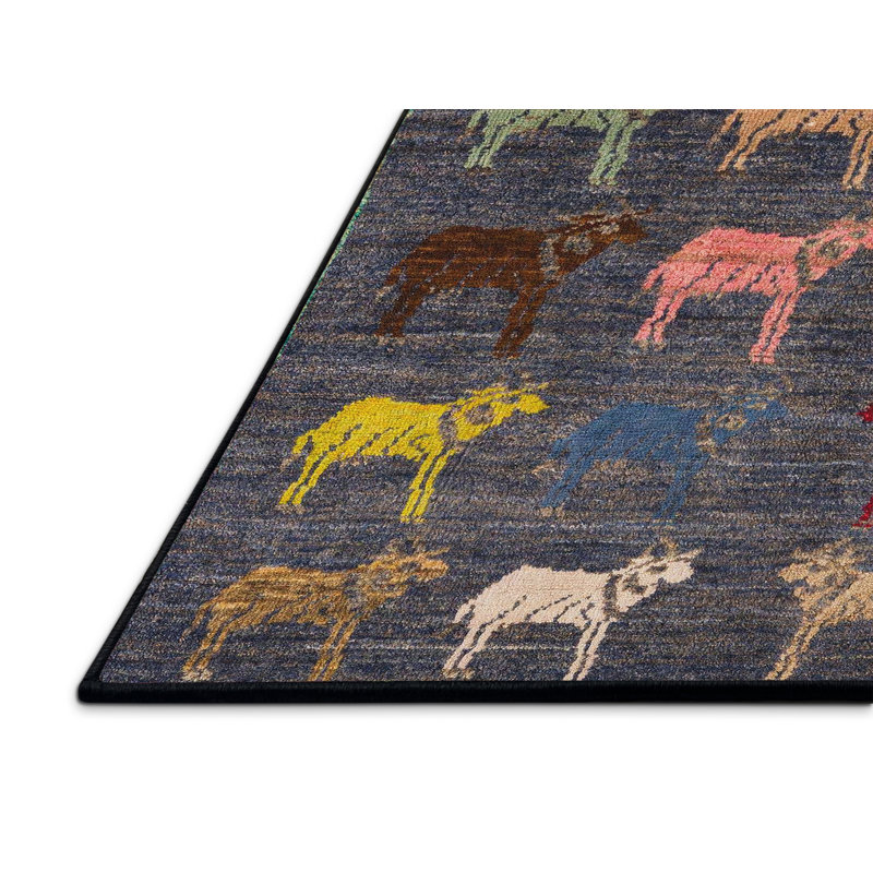 Tapis abstrait moderne 5340, Rectangle 5 pi x 7 pi