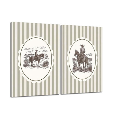2 Piece Wrapped Canvas Print