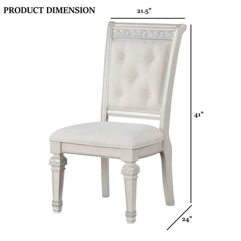 Chaise de salle à manger 2 pièces