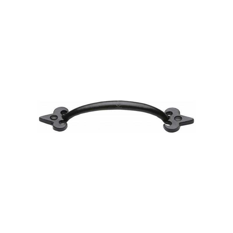 Heritage Brass The Cabinet Pull Fleur-de-lys Design, 15.2 cm L