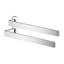 Universal Softsquare Double Towel Bar-90611015