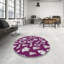 Mauve/blanc Tapis décoratif-730333188