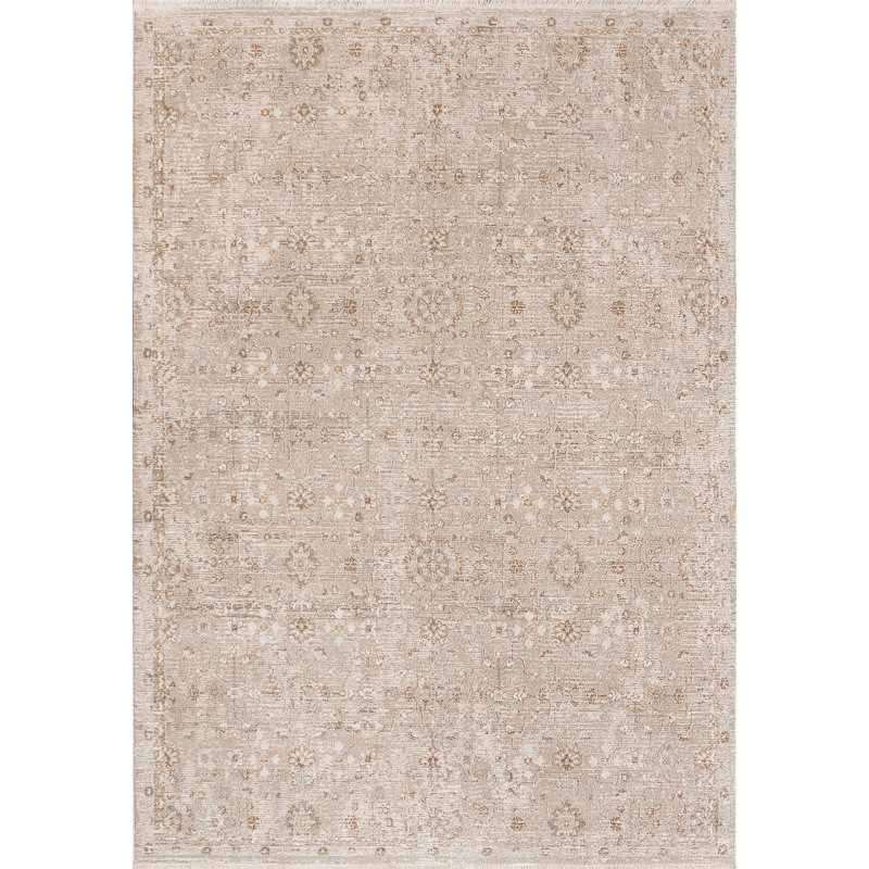 IRVING 15556-816 Beige / crème / rouille, Rectangle 9 pi x 12 pi