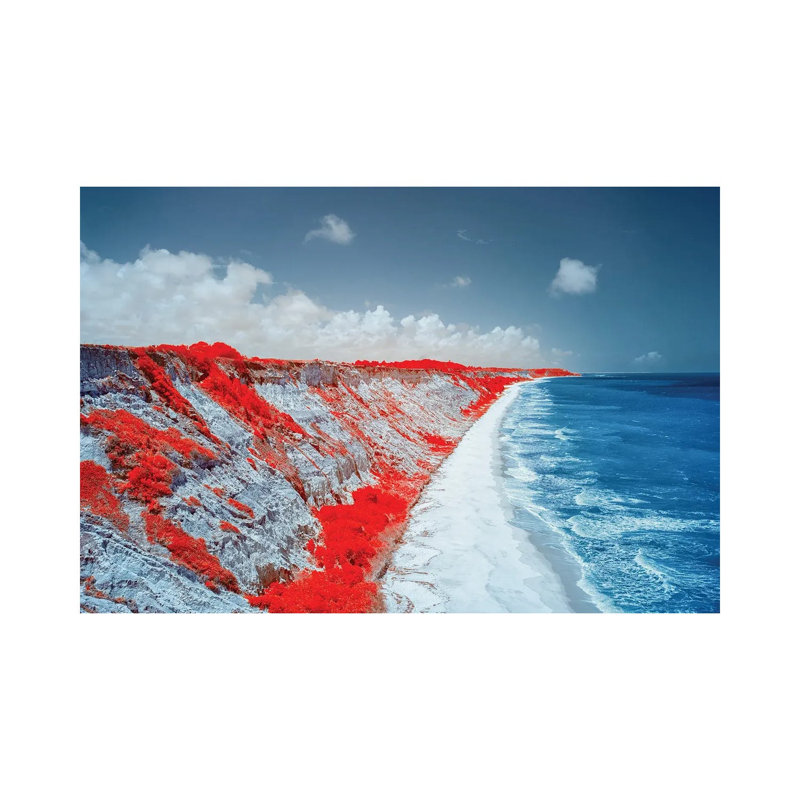 Falesias 1 Piece Wrapped Canvas Wall Art