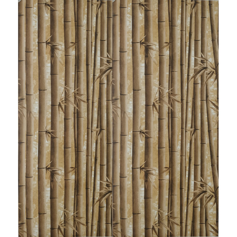 Marchese Peel & Stick Floral Roll, Brown