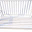 Banc de jardin extérieur avec structure en bois massif. Capacité de poids de 800 lb, facile à assembler, fabriqué dans le jardin. Assemblage, porche