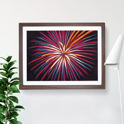Incomparable Fireworks - Single Picture Frame Print