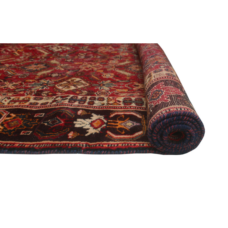 Keiarra One-of-a-Kind 4'11" x 7'11" 1980s Runner Wool Area Rug in