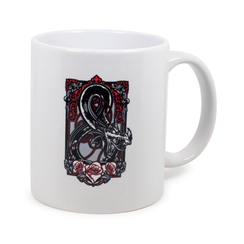Tasse en céramique «Dungeons & Dragons Ampersand» exclusive | Peut contenir 11 onces