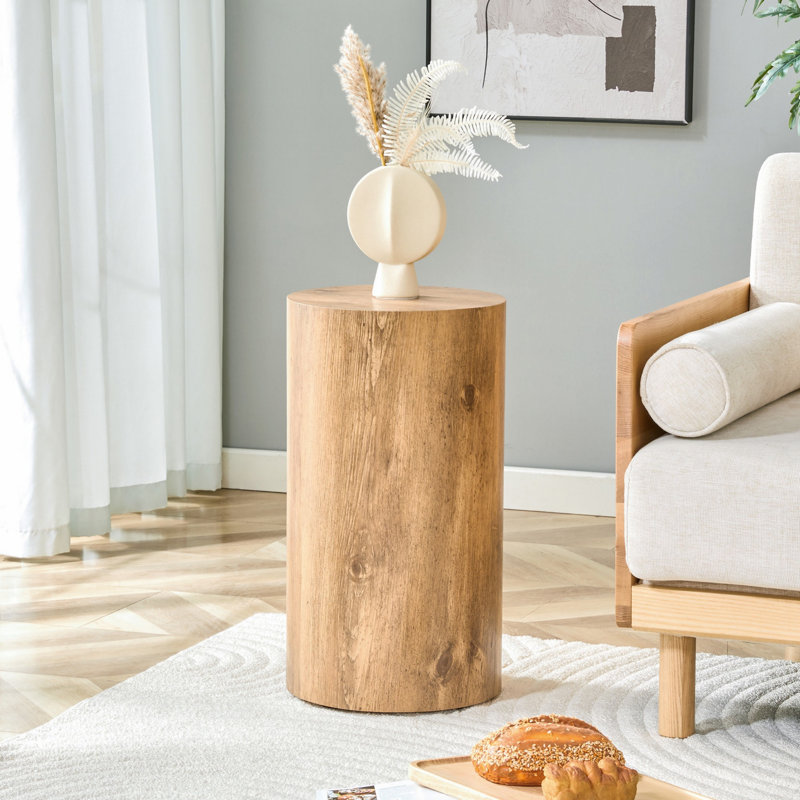 Table de bout d'intérieur, petite table basse ronde pour le salon