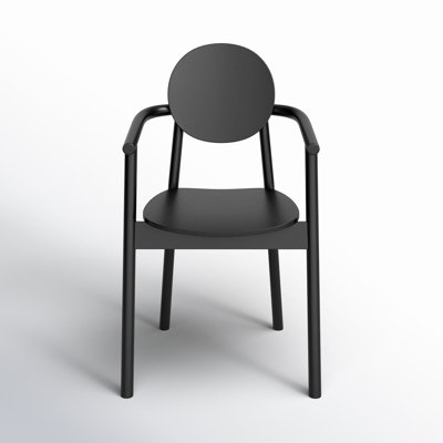 18'' H Beech Armchair