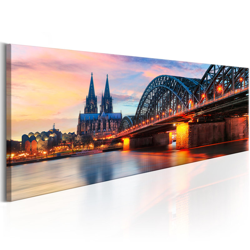 No Frame Print on Canvas, 40cm H x 120cm W