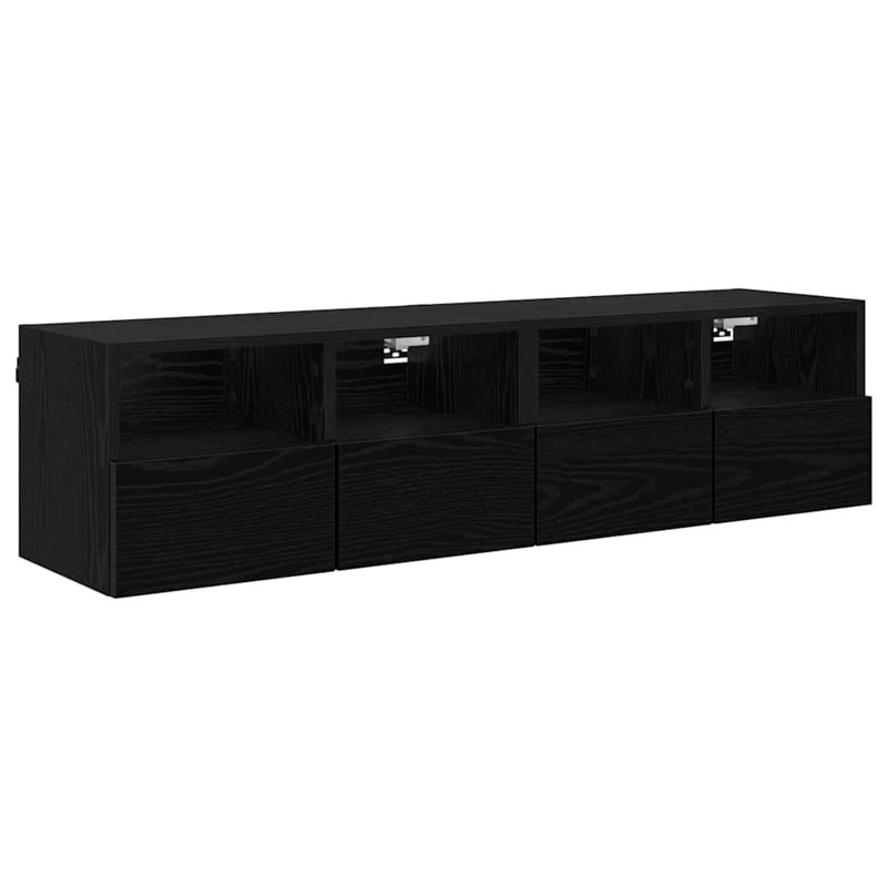 Unfinished TV Stand, Black Oak, 30cm H x 60cm L x 30cm W