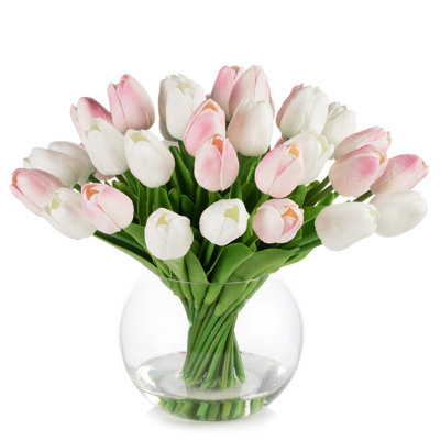 Tulip Arrangement in Vase