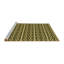 Tapis jaune tissé à la machine-68661963