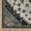 Tapis oriental bleu / gris Edgette-9110348