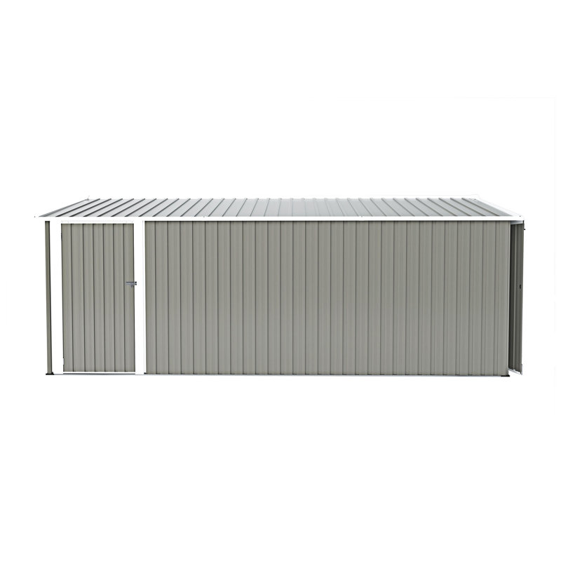 Remise de rangement extérieure, Gris clair