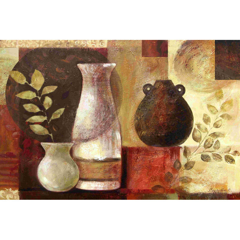 Vases à épices II, H 32 po x l 48 po