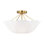 2 - Light Semi Flush Mount