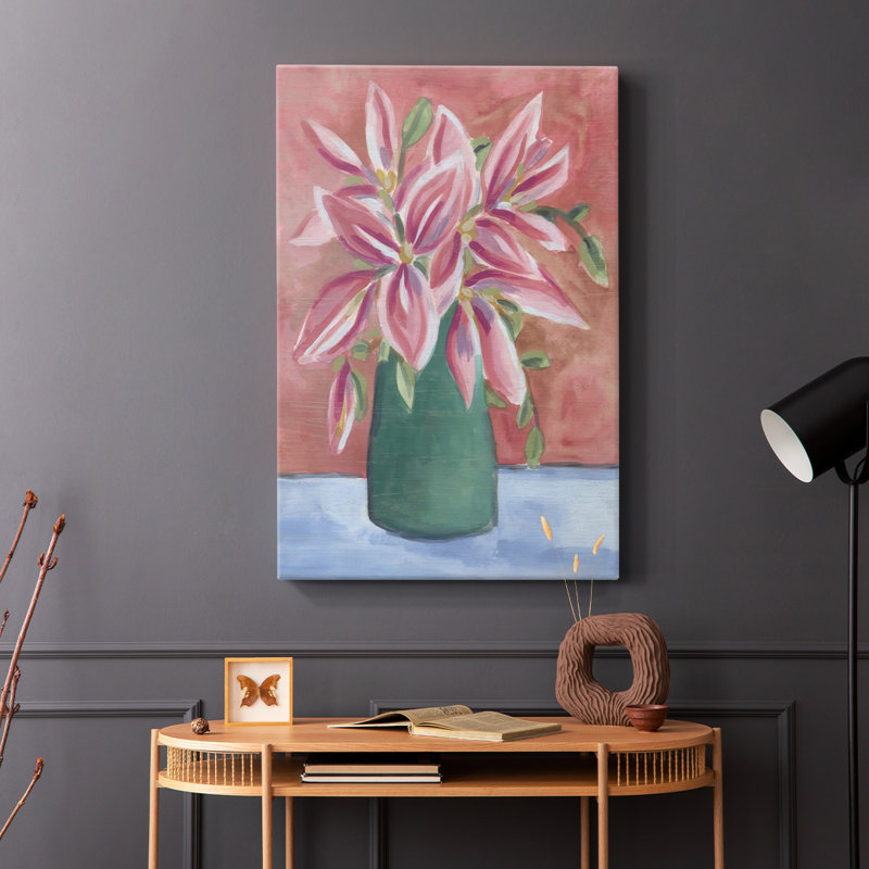 Garden Parlor I -Gallery Wrapped Cavas, 60" H x 40" W
