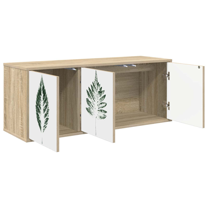 TV Stand for TVs up to 43", Sonoma Oak