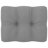 Ebern Designs Patio Corner Sofa With Grey Cushions Solid Pinewood