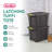 Sterilite Latching Tuff1 Stackable Storage Tote Bin w/ Latch Lid-104713205-104713204