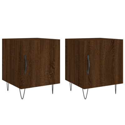 Couey 40cm W Iron Bedside Table