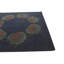 Tapis bleu marine rectangulaire Orlando