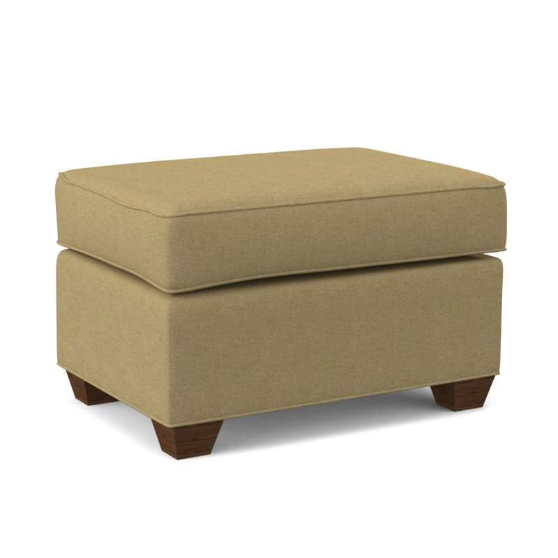 Repose-pieds standard de 27 po Clark, Noyer Montana, Fauve antique