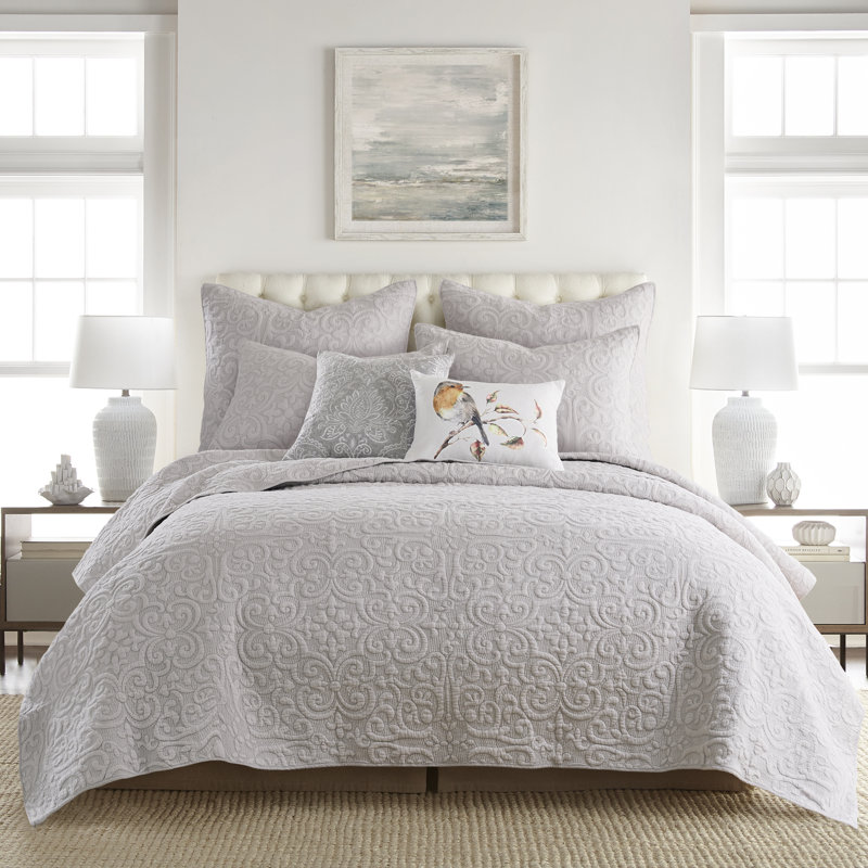 Sherbourne Grey Euro Sham 2pk