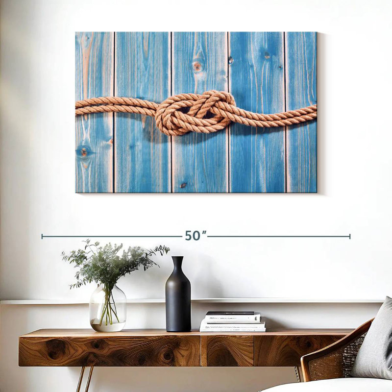 Aletra Sailor Rope Knots, 26" H x 39" W