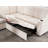 83.6" Wide Corduroy Sectional Sleeper Sofa (Pull-Out Bed) With Storage-2136767464