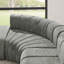 Ensemble de salon modulaire semi-courbé 116 po avec repose-pieds réversible 116 po, 116 pièces-143155853
