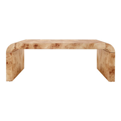Forland Burl Wood Coffee Table