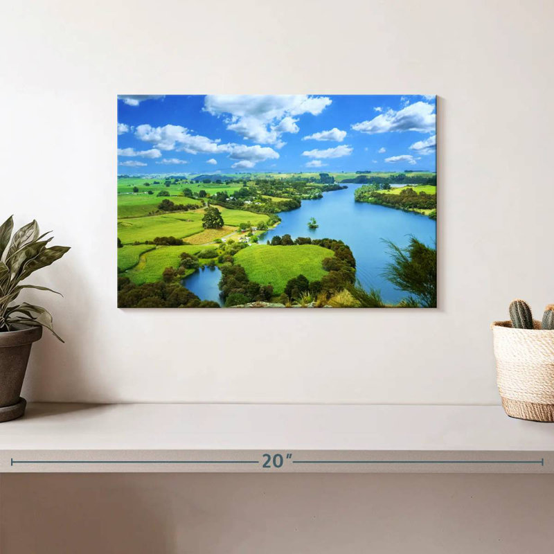 Alvord Waikato River, 8" H x 12" W
