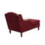 Chaise longue rembourrée avec poches latérales-1952350456