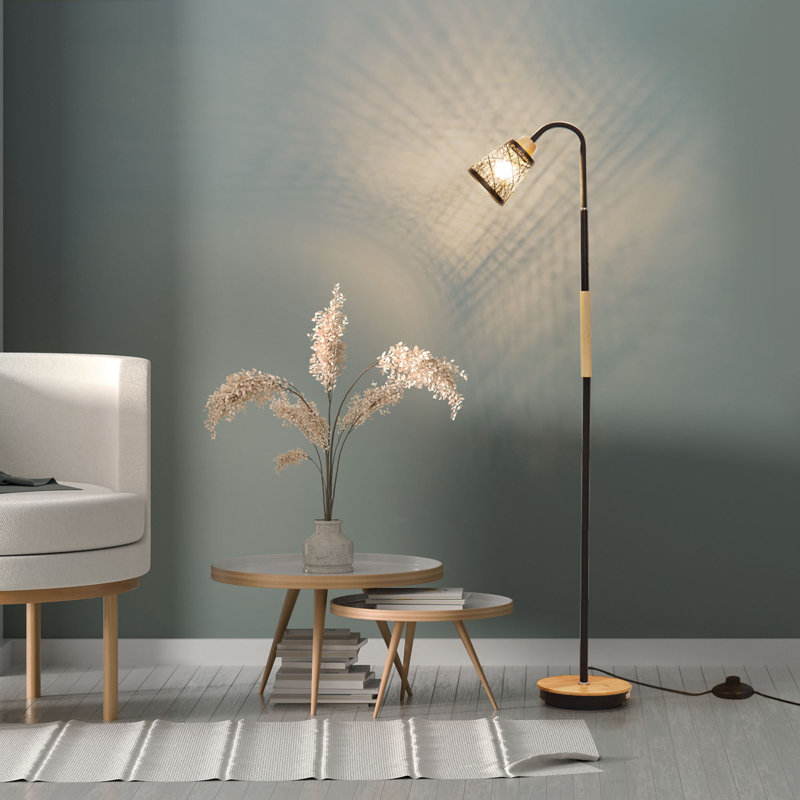 Alganon 54'' Arched Floor Lamp
