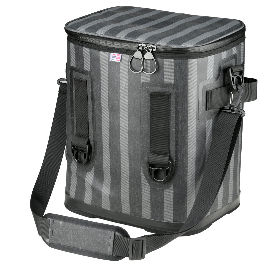 National Outdoor Living Picnic Tote Bag Cooler in Gray National Outdoor Living