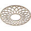 Médaillon de plafond 22 "x 22" x P 7 1/2 "x P 3/8" noyer-63411895-63411901
