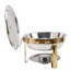 2 Pack 4.5L Round Chafing Dish Buffet Set