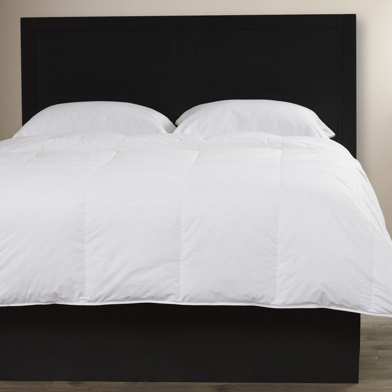Édredon en duvet Lavish Home - literie 100% coton et plumes de canard - couvre-lit ou housse de couette, Simple